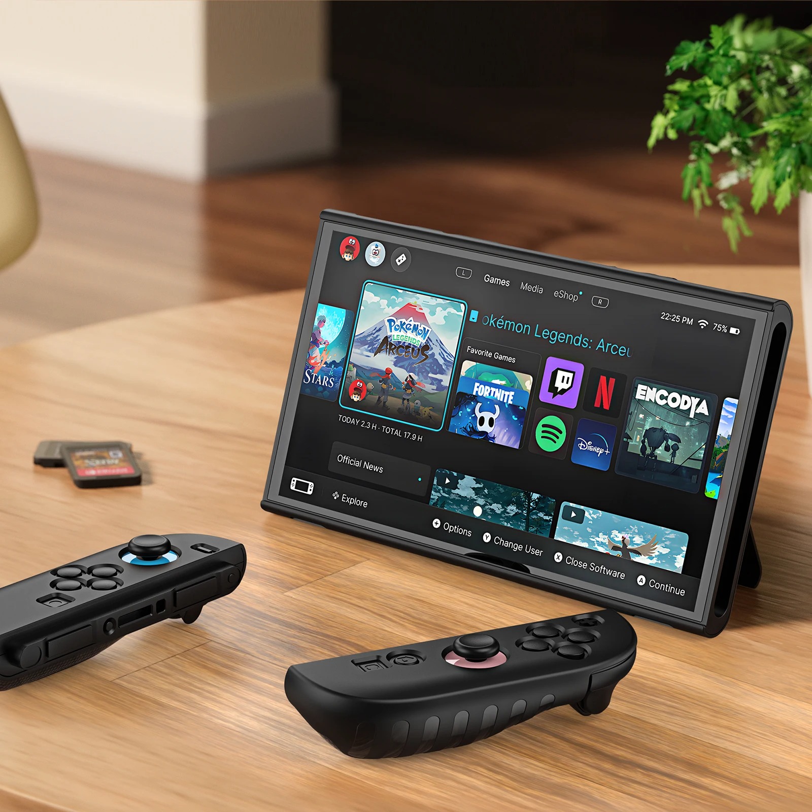 Gaming Console Latest - TPU+PC 케이스 보호 핸드 쉘 낙하