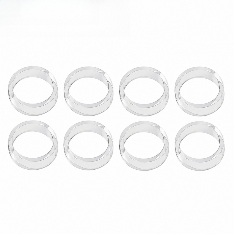 Gaming Console Buttons - 8개의 탄성 실리콘 조이스틱 링은 PS5,