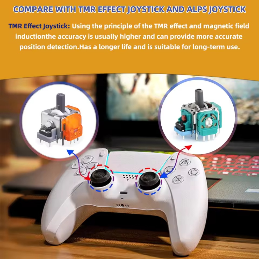2-10개 교체용 TMR 이펙트 조이스틱 3D 아날로그 - Gaming Console In Tv 리뷰 및 가격