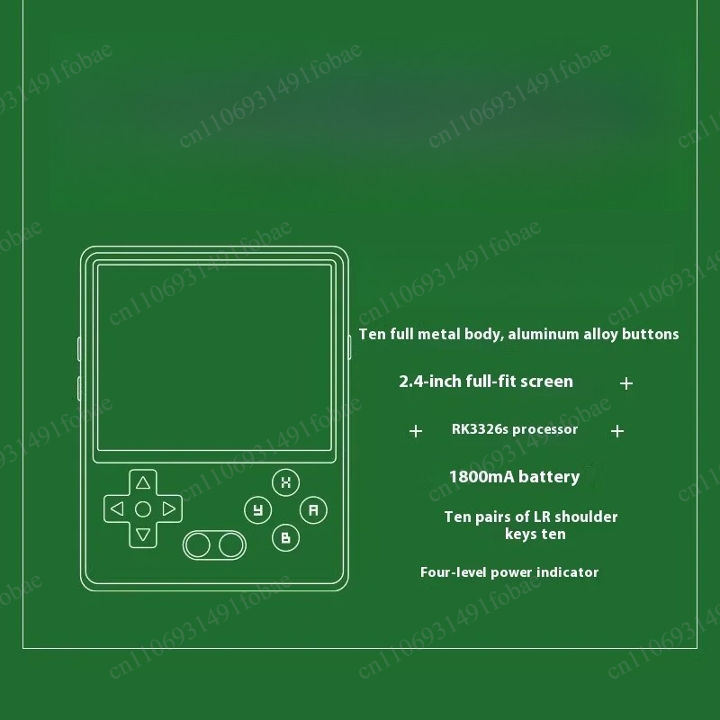 올메탈 CNC 레트로 휴대용 게임 콘솔 2.4인치 64 - Gaming Console All 리뷰 및 가격