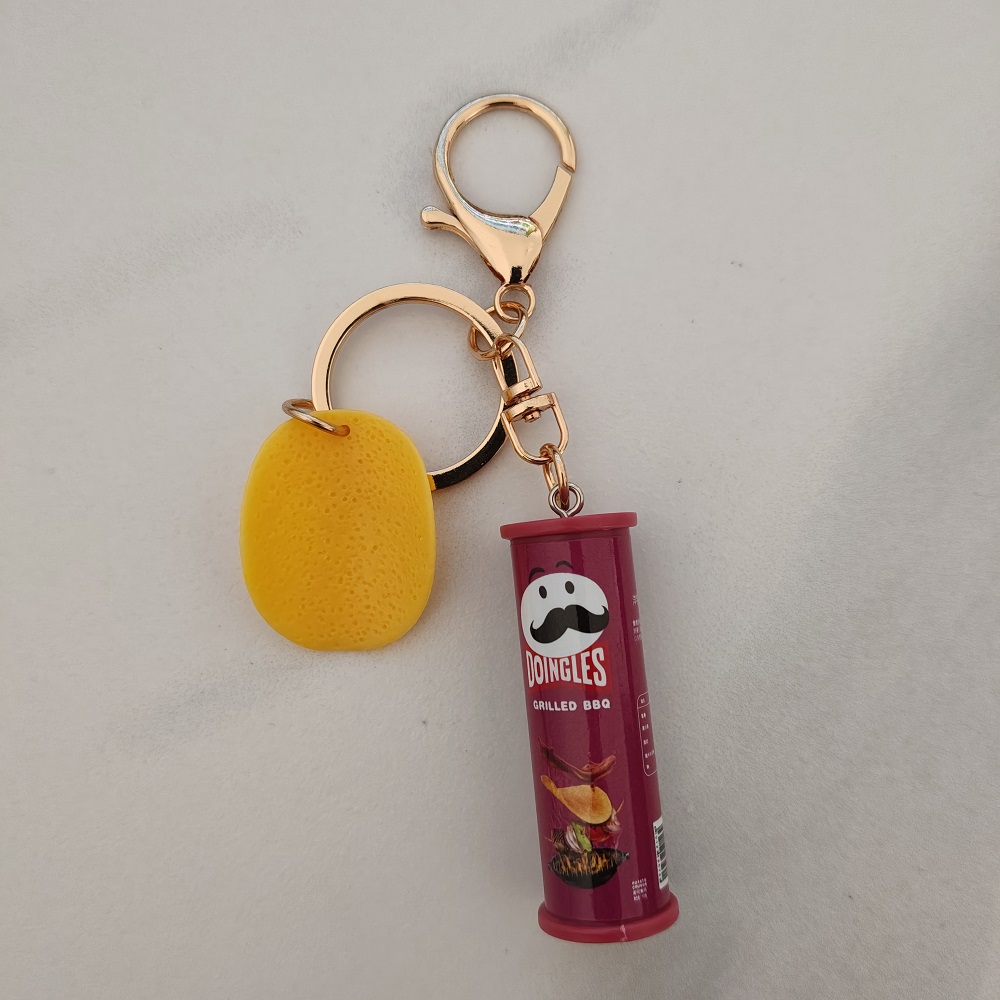 창의적인 감자칩 열쇠고리 - 사실적인 레진 간식 감자칩 - Gaming Console Keychain 리뷰 및 가격