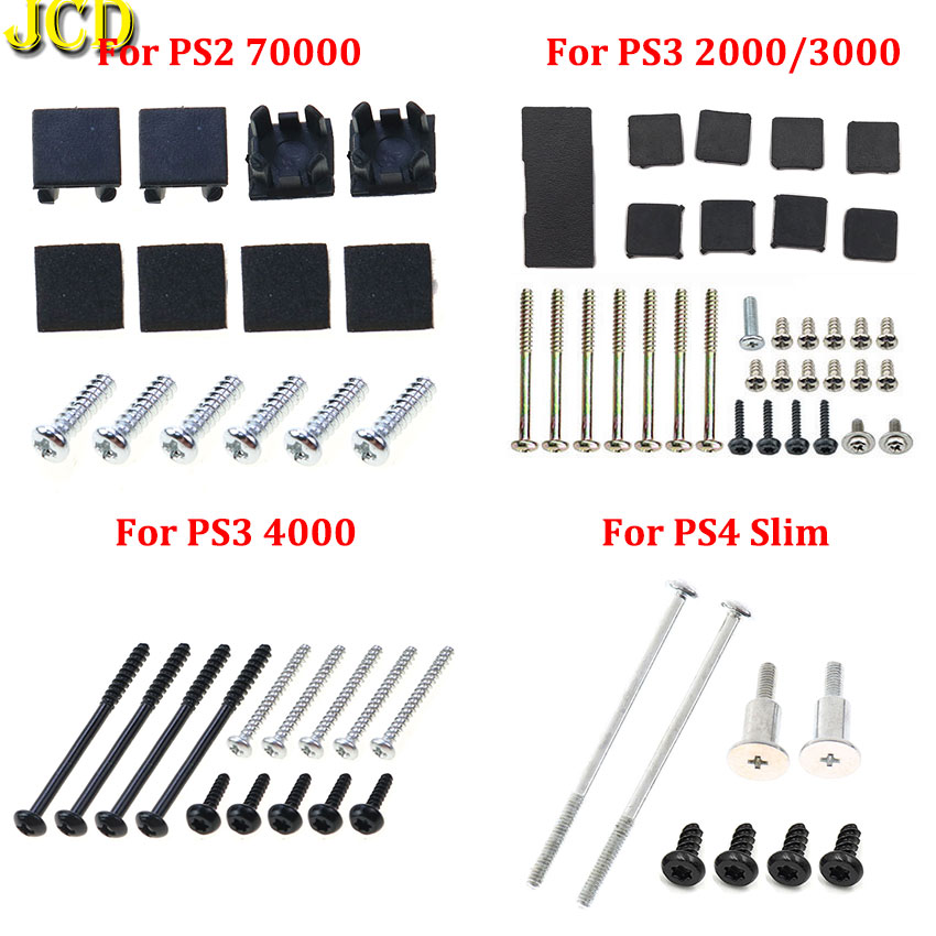 PS4 슬림 나사 나사 키트 용 JCD PS3 슬림 2 - Gaming Console In Tv 리뷰 및 가격