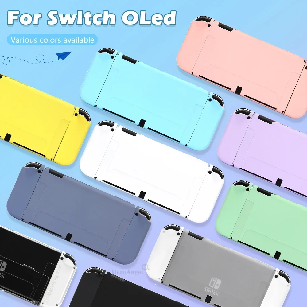 다채로운 색상의 스위치 OLED 보호 쉘 케이스 TPU - Gaming Console All 리뷰 및 가격