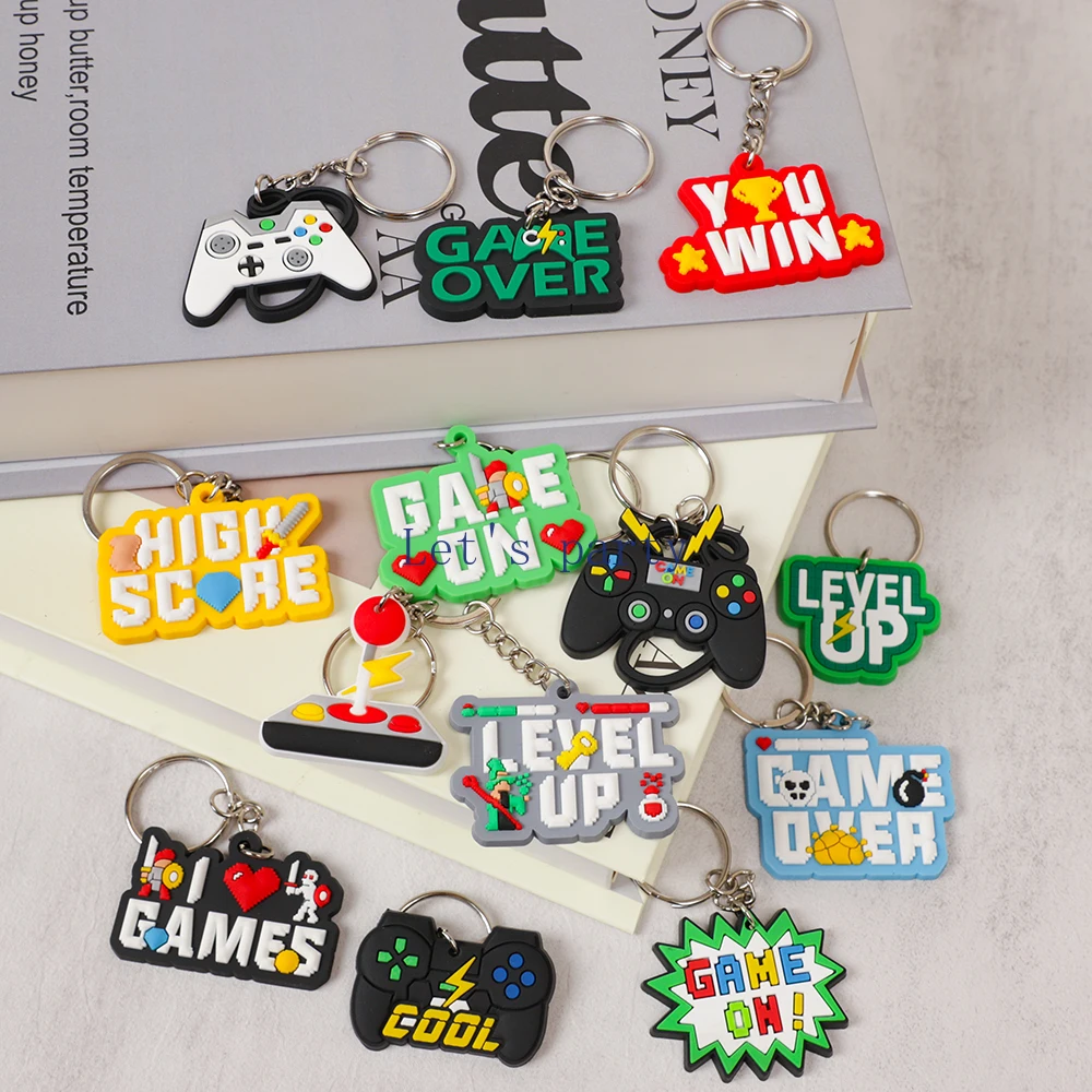 테마에 13Pcs 비디오 게임 PVC 키 체인 Game - Gaming Console Keychain 리뷰 및 가격